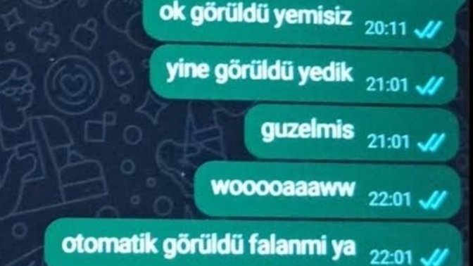 Görüldü yiyince tepkiniz nasıl oluyor?