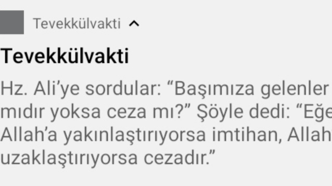 Başımıza gelenler ceza mı yoksa imtihan mı?