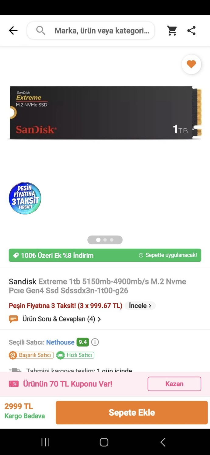 Laptop SSD değiştirmek?