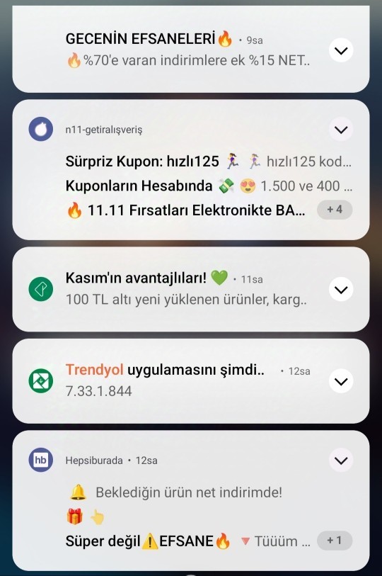 Bugün 11.11 indirim günü, bugün alacağınız şeyi bana vermiş olsaydınız benim neyim olurdu?