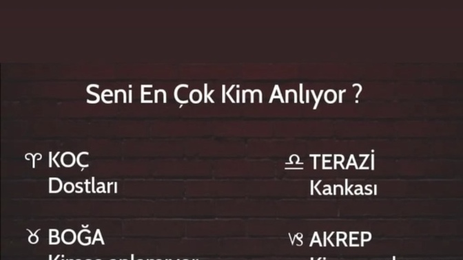 Burçları en çok kim anlar?