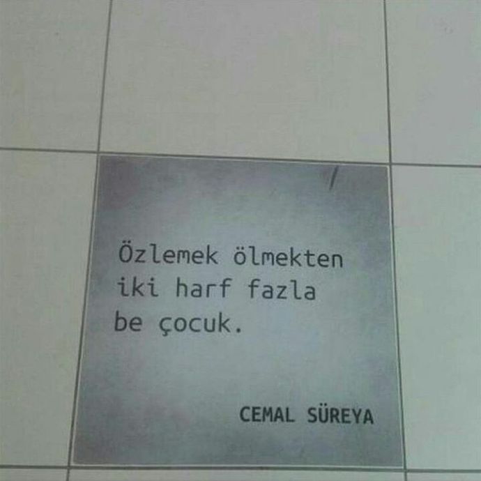 Ah o özlem duygusu...