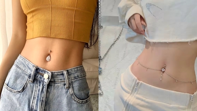 Göbek piercing bir çekicilik katıyor mu?