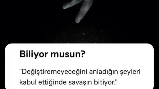 Olmayanla şavaşın bittimi?