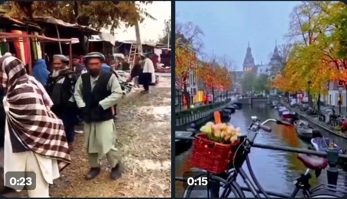 Afganistanda 100 yıl geride, Hollandada 100 yıl ileridesin, bunun sebebi ne?