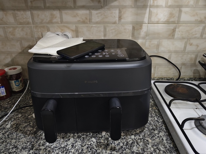 Philips Çift Hazneli Airfryer aldım. İçinden çıkan aletin ne işe yaradığını bilen var mı?