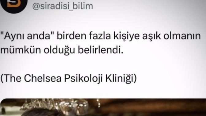 Aynı anda birden fazla kişiye aşık olabilir misiniz 🤔?