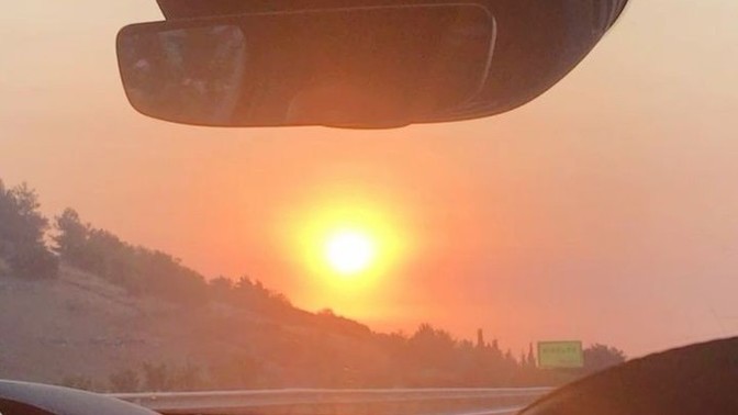 Gün doğumuna karşı araba sürdünüz mü?