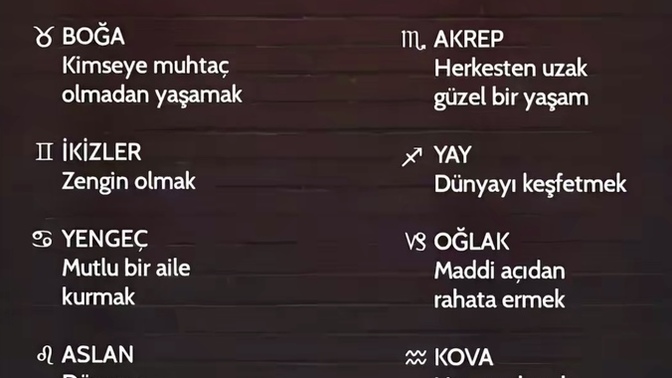 Var bir hayalimiz dediğin o hayalin ne?