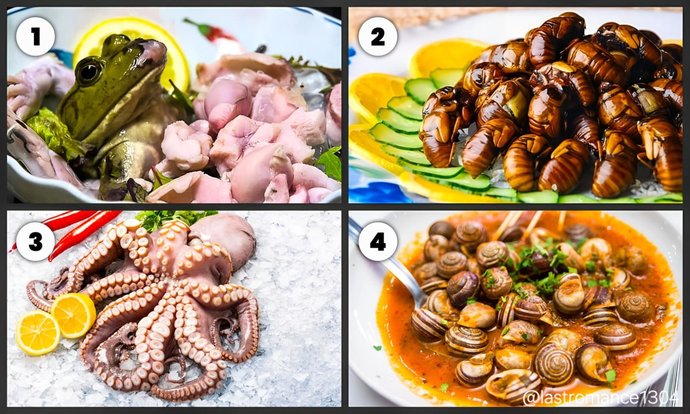 Açlıktan ölmek üzeresiniz ve bunlardan birini yemek zorundasınız hangisini yerdiniz?