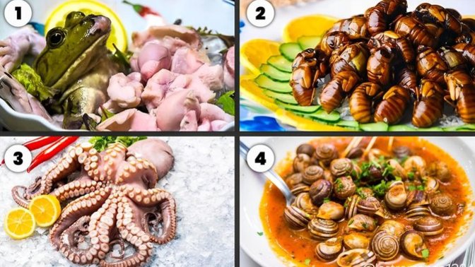 Açlıktan ölmek üzeresiniz ve bunlardan birini yemek zorundasınız hangisini yerdiniz?