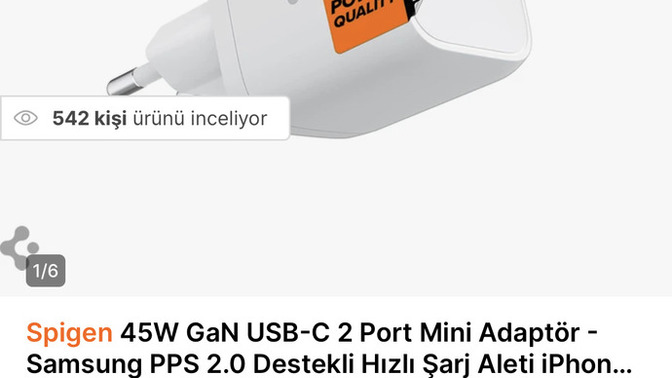 Apple için şarj aleti önerisinde bulunur musunuz?