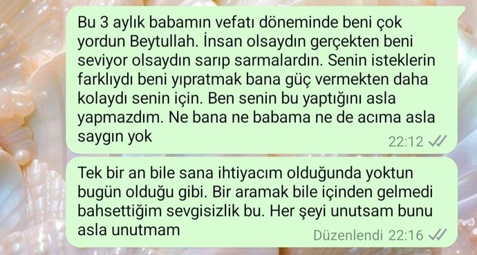 Mesajlarıma asla cevap vermeyen erkek arkadaşıma bunları yazdım?