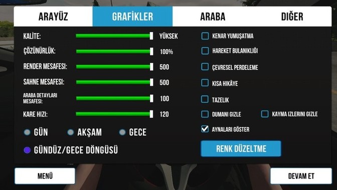 Telefonunuz da genellikle Hangi Grafik ayarın da oyun oynuyorsunuz ve Kaç FPS?
