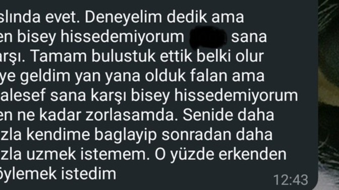 Herkese selam bu mesajı atan biri geri döner mi?