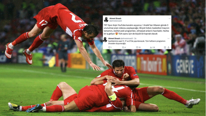 TRT Spor Arşiv YouTube kanalı 1 Aralık'ta açılıyor! Eski spor videolarını izlemeyi seviyor musun?