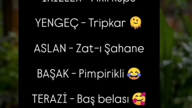 Size bir lakap takılsa bu ne olurdu?