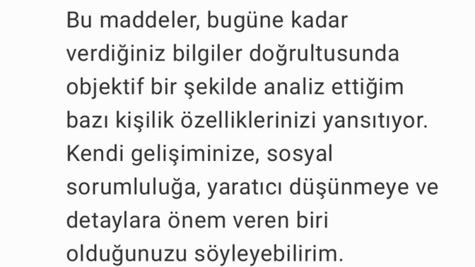 Bir insandan değil de Yapay Zekadan sizi analiz etmesini istediniz mi veya ister miydiniz?