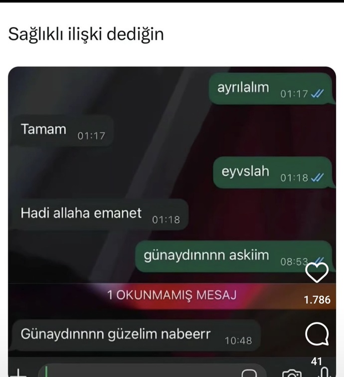 Sağlıklı bir ilişki sizce nasıl olmalıdır?