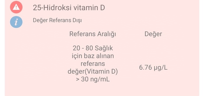 Sağlıkçı varsa değerlerimi yorumlayabilir mi?