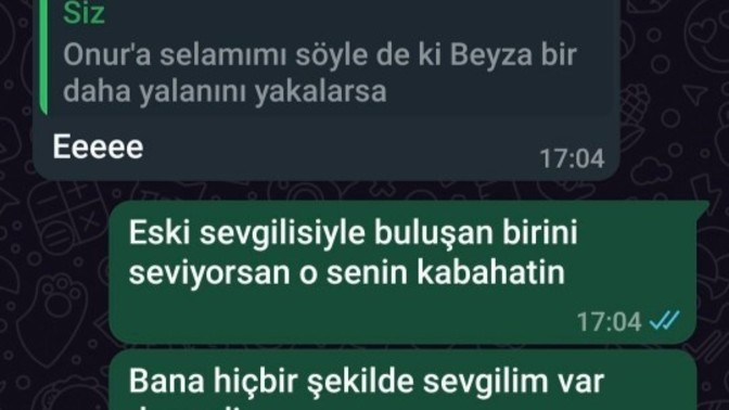Bı kız bi erkek saatlerce ne konuşuyor olabilir?
