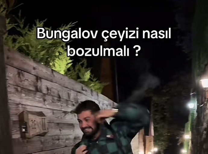 Bungalov çeyiziniz duruyor mu açılış yaptınız mı?