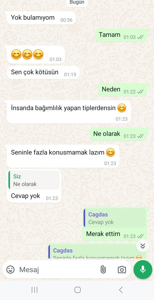 Onu kırmadan nasıl kendimden uzaklastiririm?