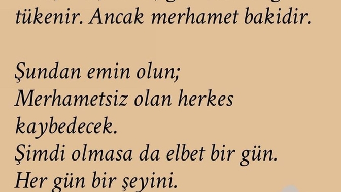 Merhametinizin bir sınırı var mı? Merhametli birisi misiniz?