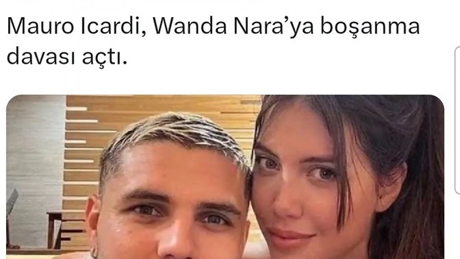 İcardi ve Wanda nara boşanıyor, sizce biraz erken olmadı mı?