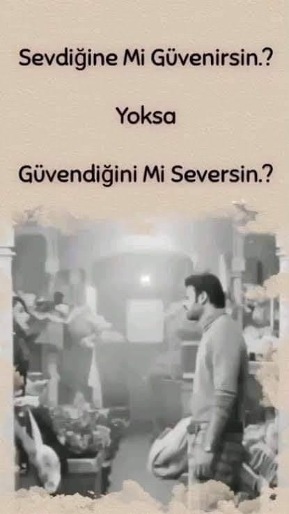 Sevdiğine mi güvenirsin, güvendiğini mi seversin?