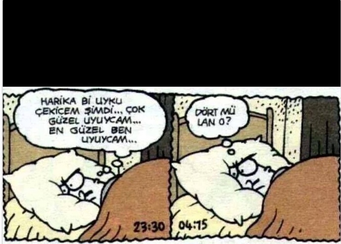 Ne olursa gözünüze uyku girmez?