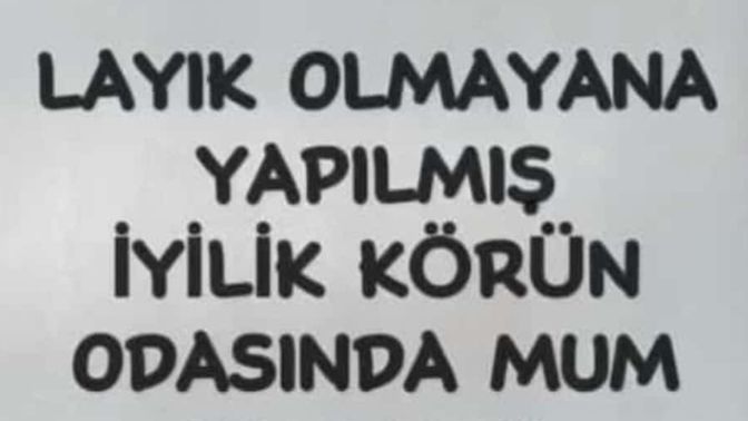 Ne ekersen onu mu biçersin?