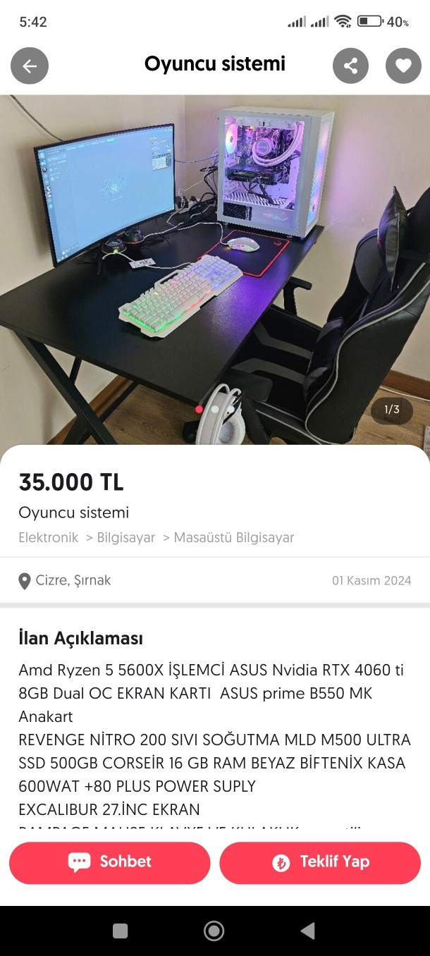 Motor mu yoksa telefon+pc set up mı?