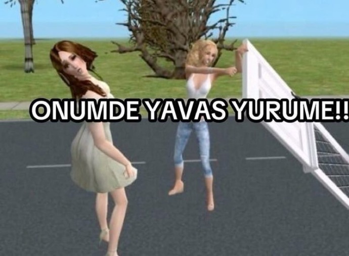 Önünüzde yavaş yavaş yürüyen insanlara bir ben mi sinir oluyorum?