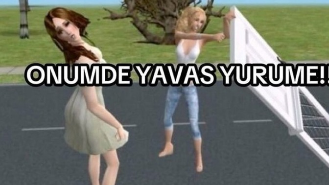Önünüzde yavaş yavaş yürüyen insanlara bir ben mi sinir oluyorum?