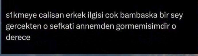En son kimden ilgi gördünüz?
