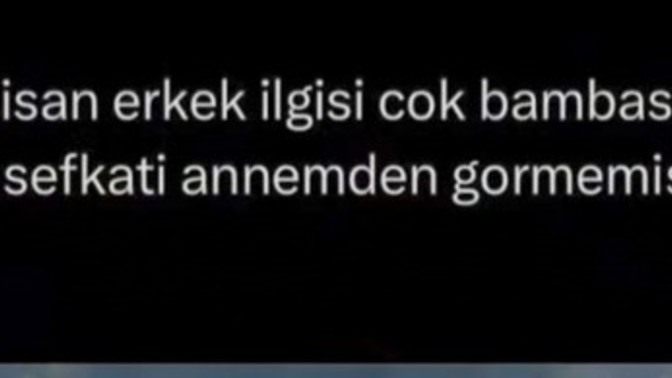 En son kimden ilgi gördünüz?