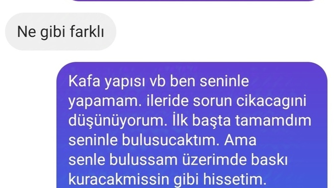 Senin dudaklarını öpmek istiyorum diyen erkekle buluşmayı iptal ettim haksız mıyım?
