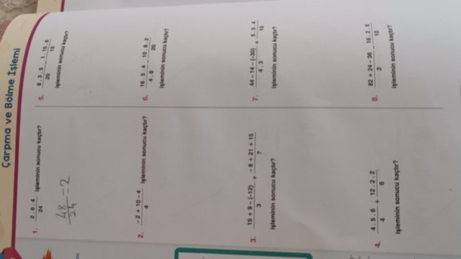 Bunları nasıl çözüyoruz çözüp anlatabilirmisiniz?