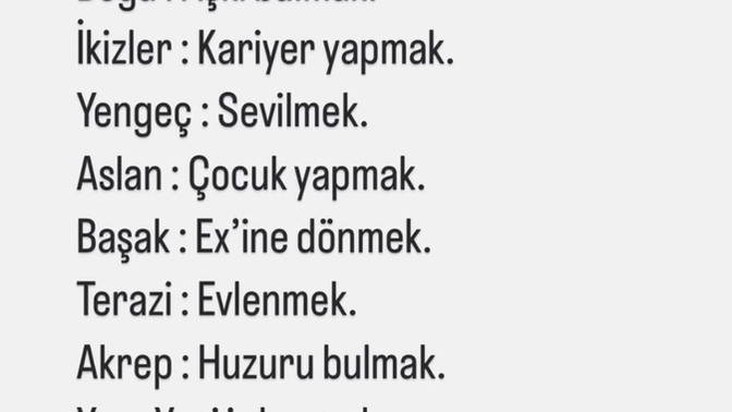 2025 yılında ne istiyorsun?