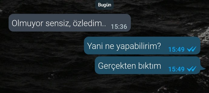 Eski sevgiliniz yazsa ne cevap verirsiniz?