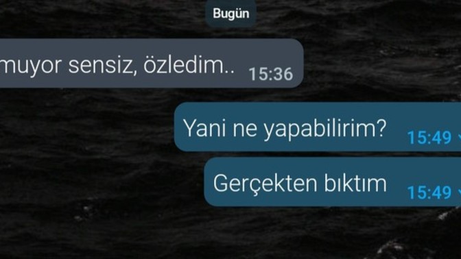 Eski sevgiliniz yazsa ne cevap verirsiniz?