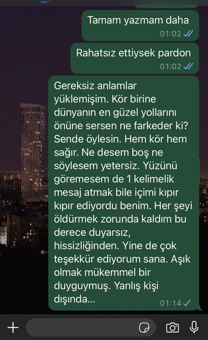 Aşık olduğunuz kişiyi nasıl unutabildiniz ben başaramıyorum?