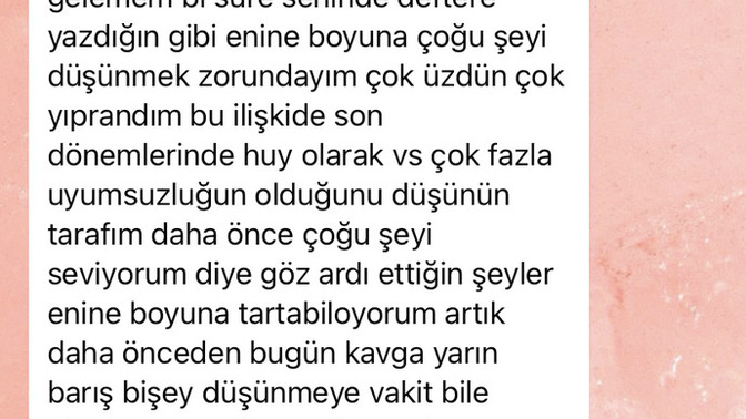 Lütfen bana fikirlerinizi söyleyin?