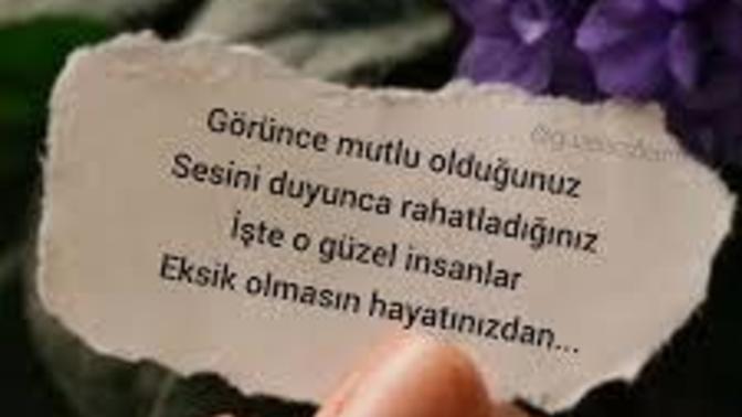 Yanında olsam kendimi iyi hissederim dediğiniz birisi var mı?