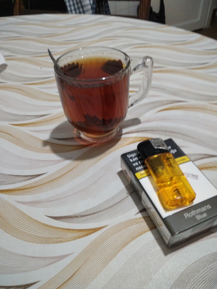 Akşam çayları içildi mi canlar?