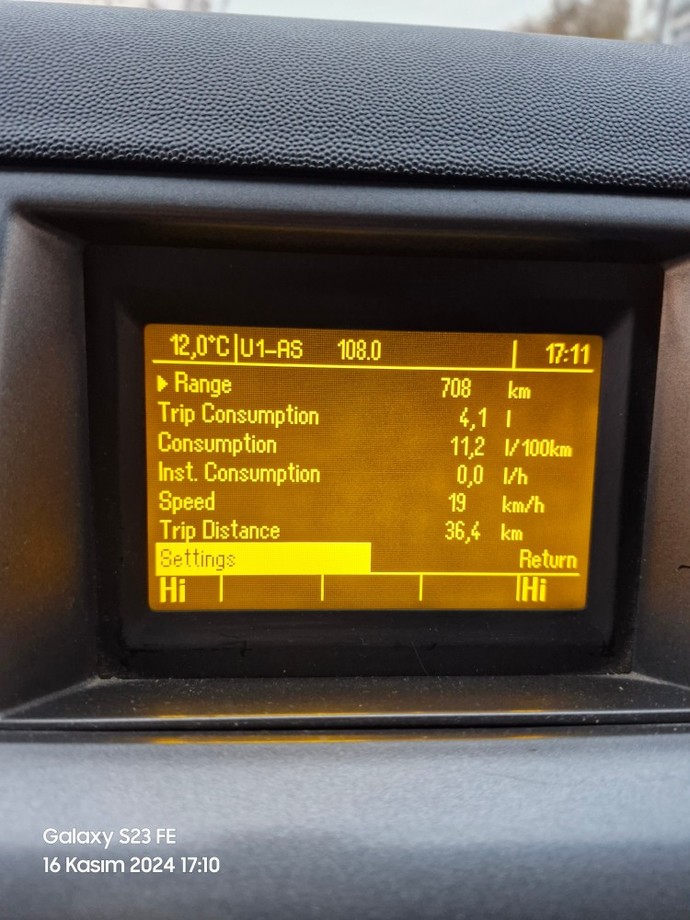 Arabanız da Yol Bilgisayar ekranı var mı?