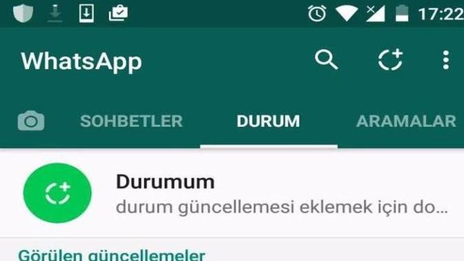 Whatsapp durumunuz ne ki?