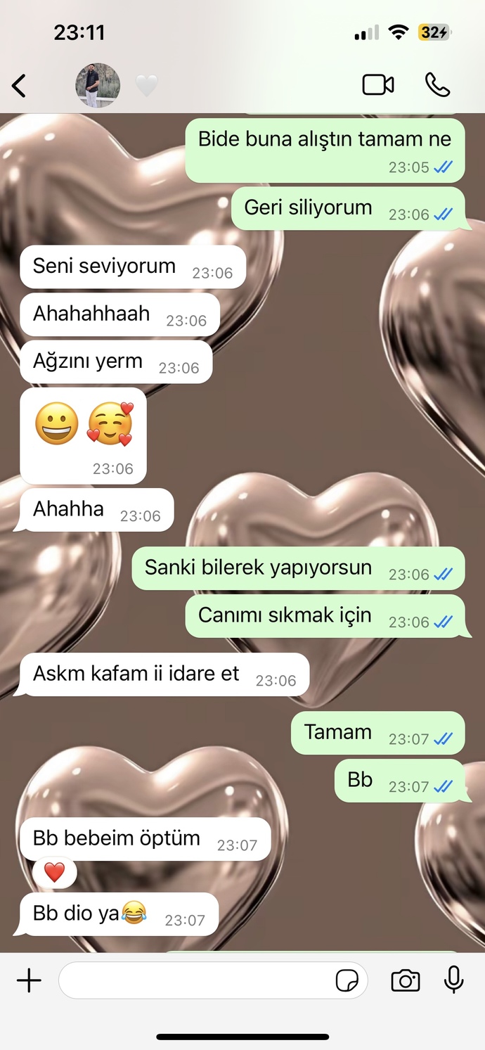 Arkadaşlar sizce boş yere mi trip atıyorum?