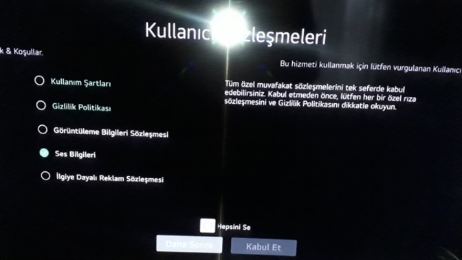 Tv yi ilk acinca direkt home sayfasina giriyor. Yani son izledigimiz kanali acmiyor o ayar nasil yapiliyo?